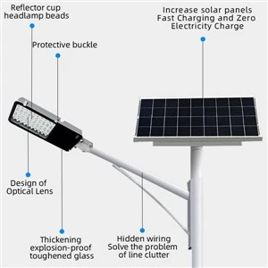 Solar Energy Split Street Lamp