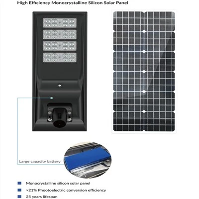 Integrated Led Solar Power Street Light